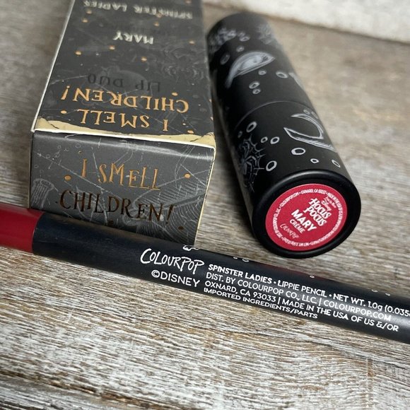 ColourPop Hocus Pocus I Smell Children Lux Lipstick, Lippie Pencil Mary's Duo - Picture 6 of 7